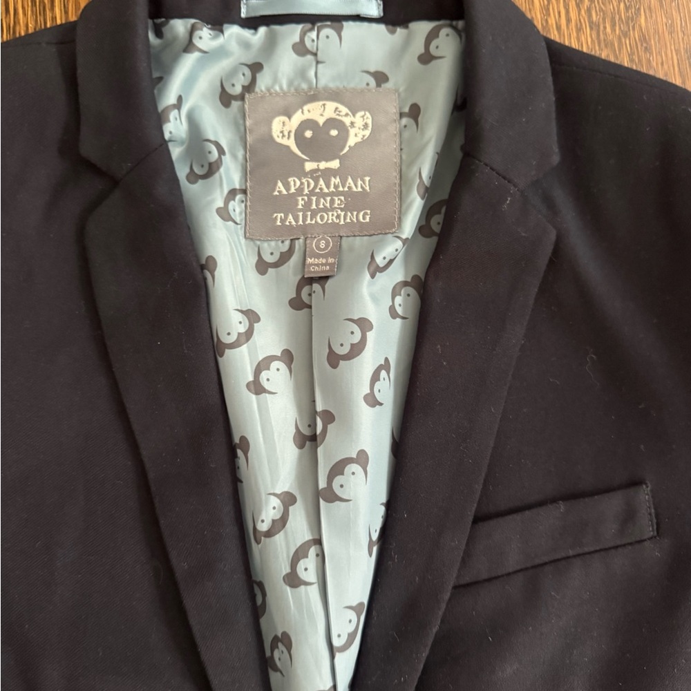 Appaman Navy Blazer size 8 - Picture 2 of 4